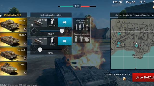 gameplay KV-122 / "no commentary" / warthundermobile смотреть онлайн