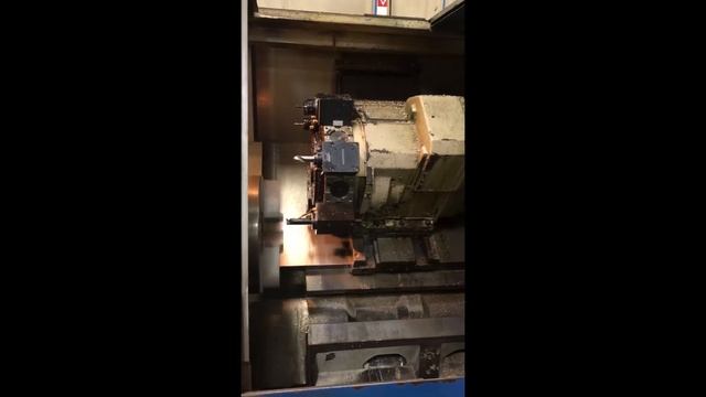 Used Daewoo Puma 400MB CNC Lathe смотреть онлайн