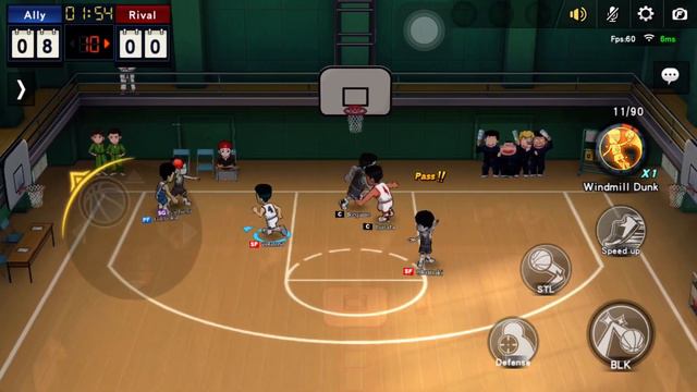 Mobile Game Slam Dunk | Gameplay Kengo смотреть онлайн
