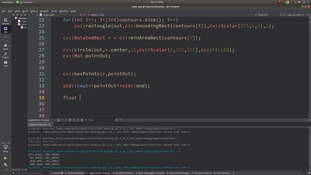 OPENCV & C++ TUTORIALS - 43 | minAreaRect() | boxPoints() | Rotated Rectangle in Opencv смотреть онлайн