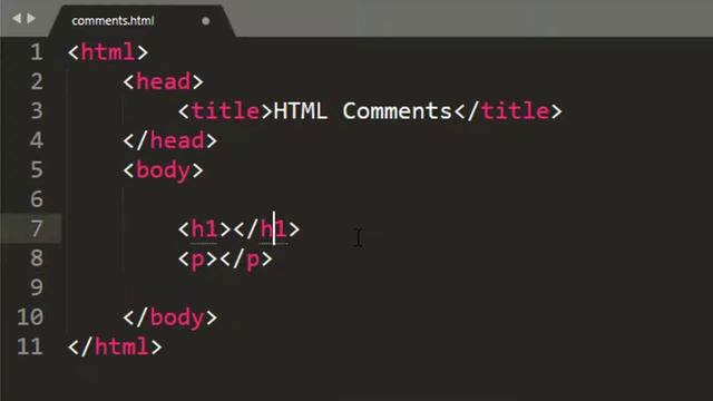 Comments in HTMl : How to Use HTML Comments with Examples смотреть онлайн