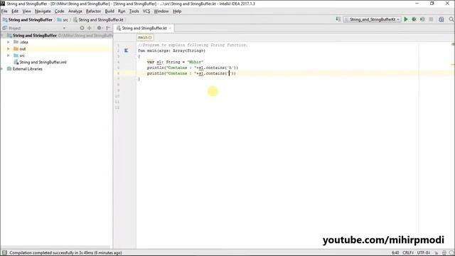 #261 Kotlin Tutorial | Contains() смотреть онлайн