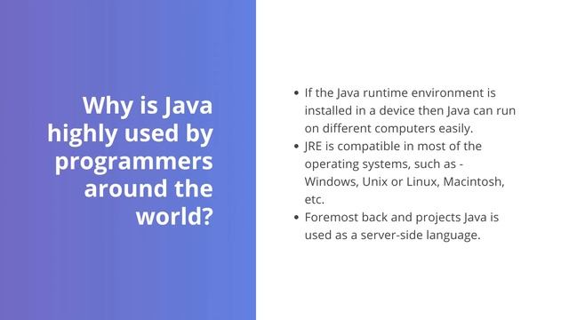 Major Reasons Behind The Popularity Of Java Described By Java Assignment Help смотреть онлайн