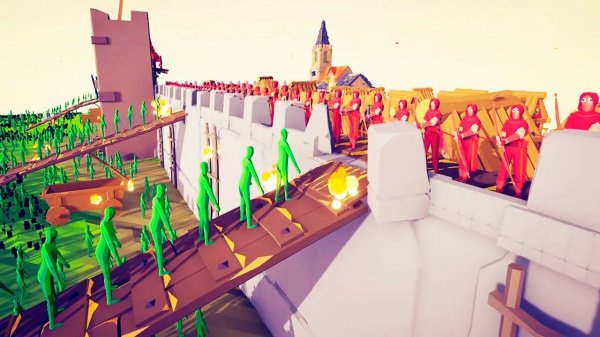 ZOMBIES ATTACK The Castle | TABS - Totally Accurate Battle Simulator