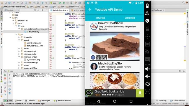 Android Dev: การทำ Android Custom ListView ที่ถูกต้อง смотреть онлайн