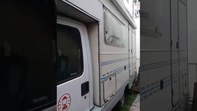 Old FIAT DUCATO Engine starts. смотреть онлайн