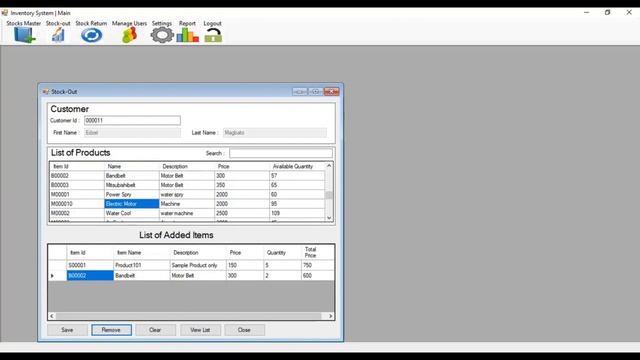 Inventory System Using C# and MySQL Database Free Source Code смотреть онлайн
