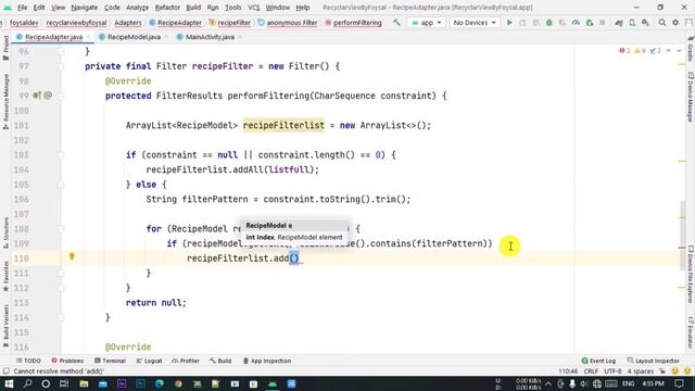 Filter RecyclerView using Search View Android 2022 || Ict Foysal смотреть онлайн