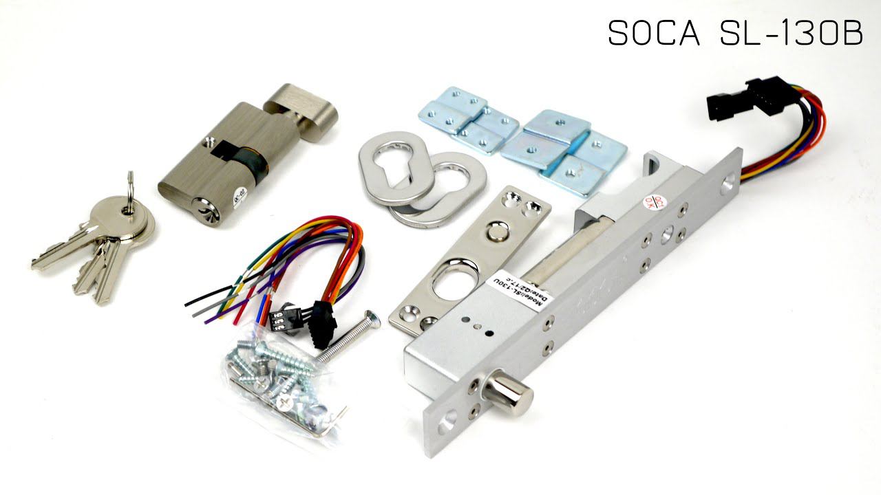 Замок Soca SL-130B. Переделка логики работы с НЗ на НО. смотреть онлайн