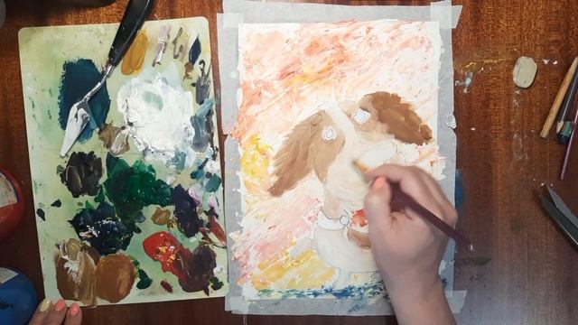 Как легко нарисовать собаку. Рисуем собаку с детьми. Собака гуашью. Как нарисовать собаку красками. смотреть онлайн