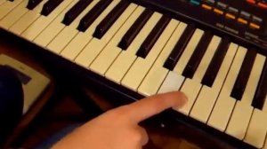 How to play "Mario" theme on piano/ Саундтрек "Марио" на пианино (обучение)