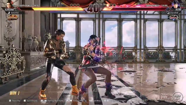 Tekken 8 ▰ SonicFox (Azucena) Vs ozyrashid (Reina) ▰ Ranked Matches смотреть онлайн