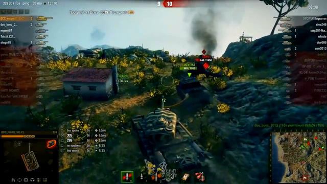 T34 | Когда кажется, что уже всё. Южный берег – Стандартный бой (WoT 0.9.6) смотреть онлайн