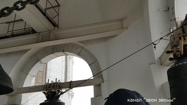 Колокольный звон в Храме Христа Спасителя к Литургии.Bellringing in Christ the Saviour Cathedral смотреть онлайн
