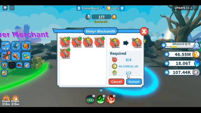shiny ++ wfs, блестящая кузня wfs, самое мощное зачарование wfs, shiny weapon wfs, смотреть онлайн