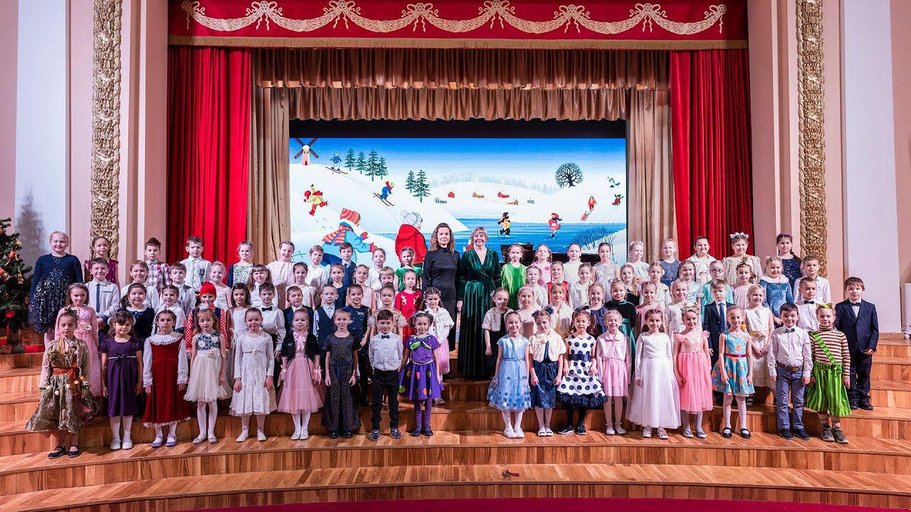 Хор Росинка "Новогодний концерт для родителей" смотреть онлайн