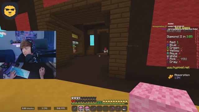 Bedwars But If I Die, My Minecraft Client Changes смотреть онлайн