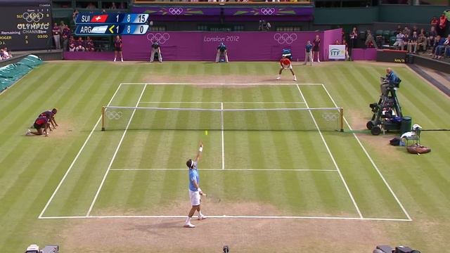 Roger Federer vs Juan del Potro | Semi-final London 2012 | Throwback Thursday смотреть онлайн