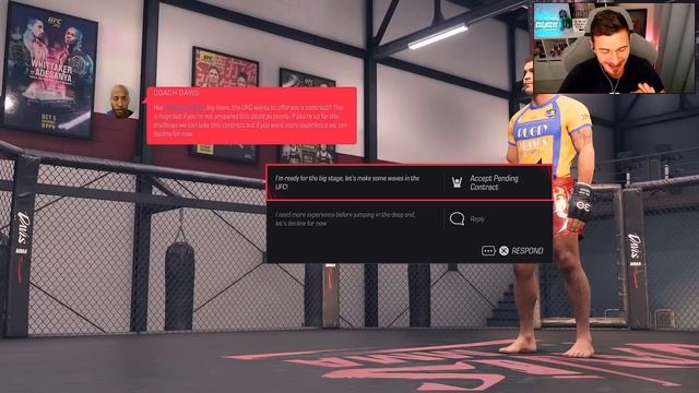 БОЙ за КОНТРАКТ В UFC ?○ UFC 5 КАРЬЕРА [ Career Mode ] #3 смотреть онлайн