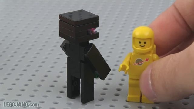 LEGO Minecraft Enderman Minifig sized! смотреть онлайн