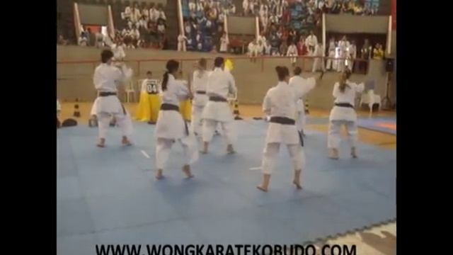 Wong Karate Kobudo: Kata "Maezato no Nunchaku" Shorin Ryu SHIN SHU KAN смотреть онлайн
