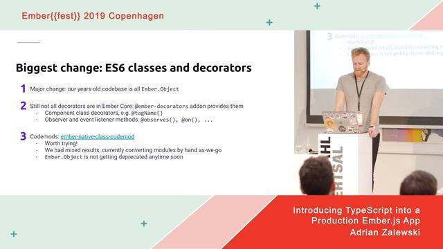 Introducing TypeScript into a Production Ember JS App - Adrian Zalewski смотреть онлайн