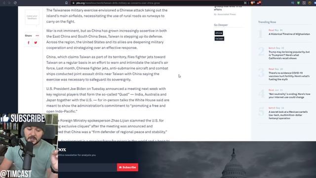 China Threatens To Send WARSHIPS To US Territory, Gen. Milley Subverted And Weakened The US Militar смотреть онлайн