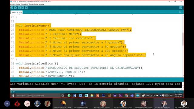 Servomotor con menú serial, código Arduino y simulación en Proteus. JHSantiago смотреть онлайн