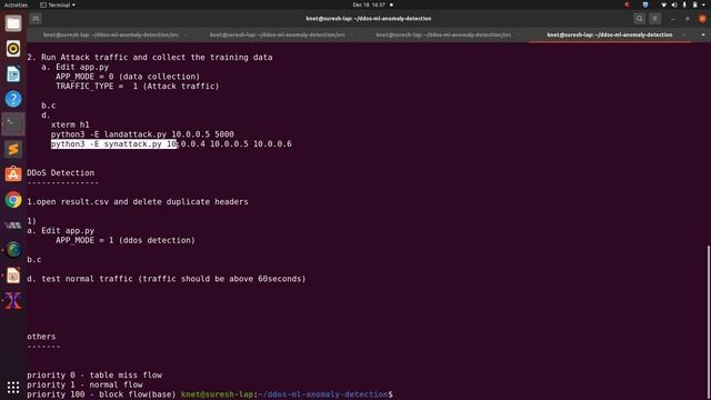 SDN Project - DDoS Detection & Mitigation using Machine Learning in software defined networking смотреть онлайн