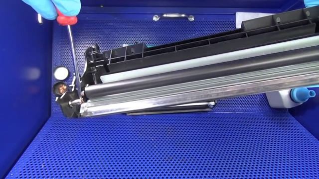 Инструкция по заправке картриджей HP Q2612A Canon FX10 703 на станции очистки картриджей смотреть онлайн