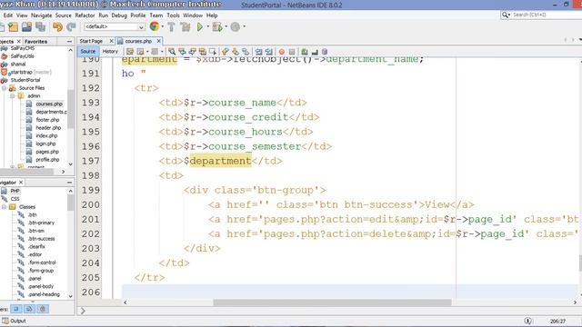 13 - Student Portal in PHP/MySQL (Pashto) смотреть онлайн