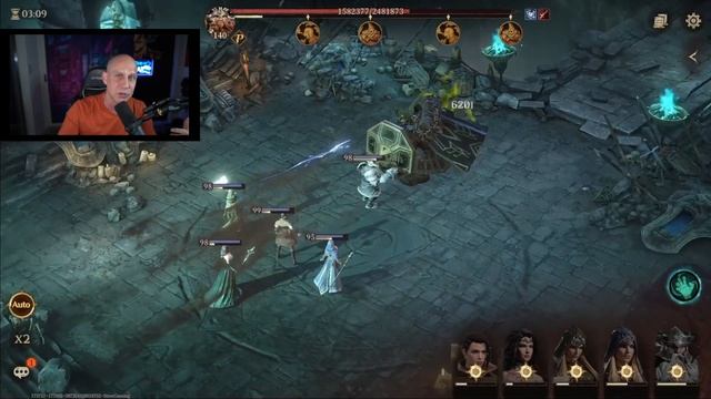 F2P Ancient Battlefield Stage 7 Legendary runes | DragonHeir Silent Gods смотреть онлайн