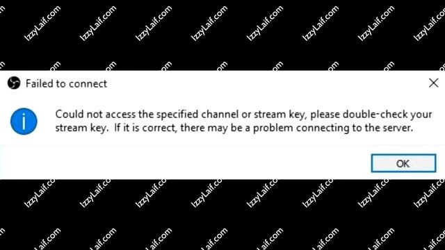 ? Twitch OBS не удалось подключиться смотреть онлайн