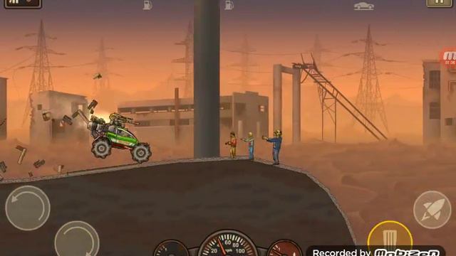 Игра Earn to Die 2 зелёная машина (2 часть) смотреть онлайн