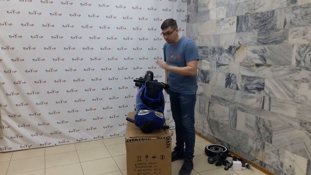 Сборка детского электромотоцикла А001А смотреть онлайн