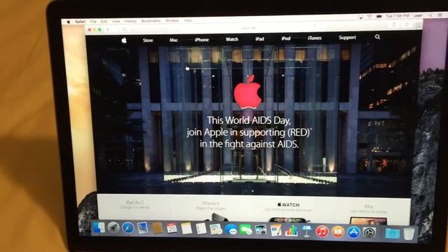 Macbook Pro 15.4" retina display SSD смотреть онлайн