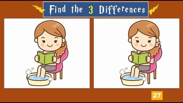 Find the Three Differences Spot the difference Game for Kids and Adults Easy | Medium #20 找三個不同的地 смотреть онлайн