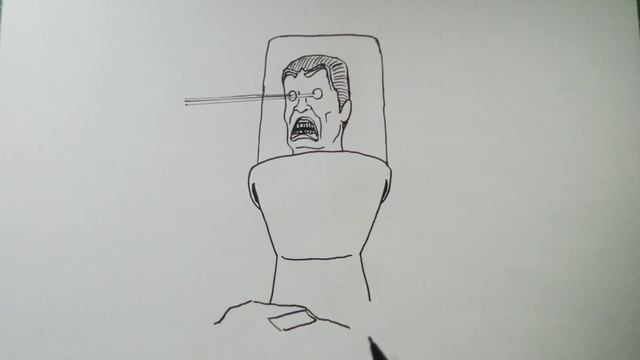 How to Draw G-Man Skibidi Toilet Using the First Laser - Skibidi Toilet смотреть онлайн