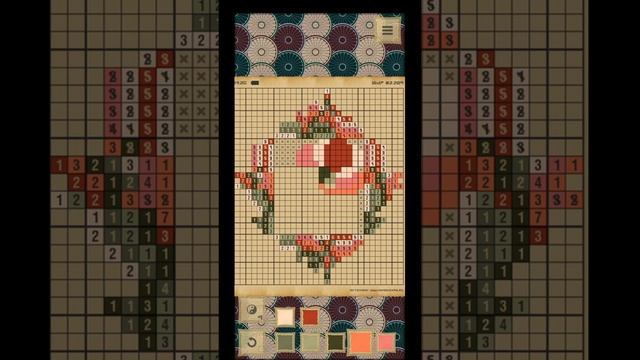 Решение японского кроссворда // логические головоломки смотреть онлайн