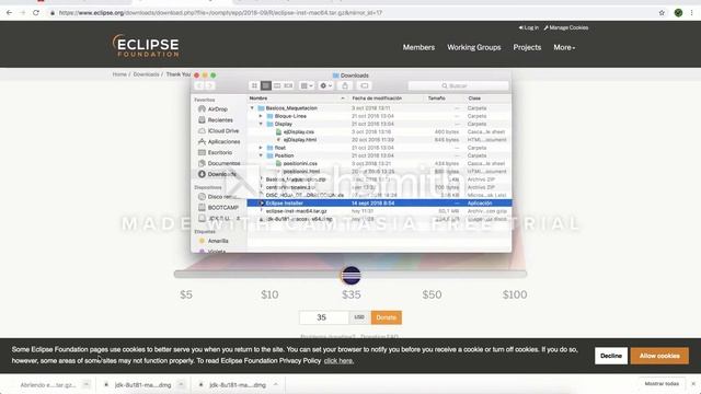Instalación de Java, Eclipse y Eclipse Babel смотреть онлайн