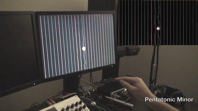 Игра на виртуальной арфе смотреть онлайн