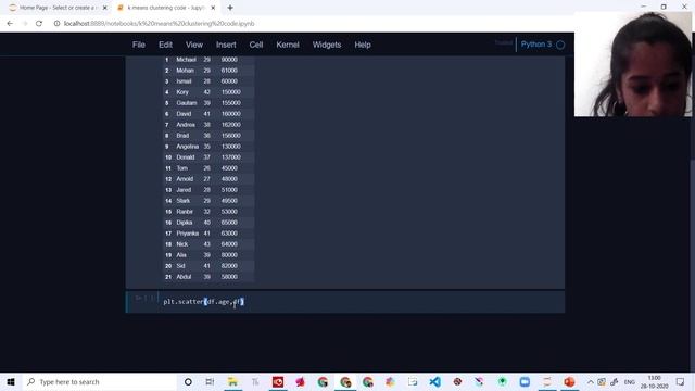K - Means Clustering tutorial - Machine learning algorithm example - implementation using python смотреть онлайн