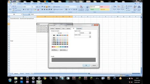 MS Office Excel - Basics - 1. Simple formulas and formatting смотреть онлайн