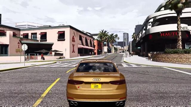GTA 5 REAL CAR MOD: Audi S5 2017 смотреть онлайн