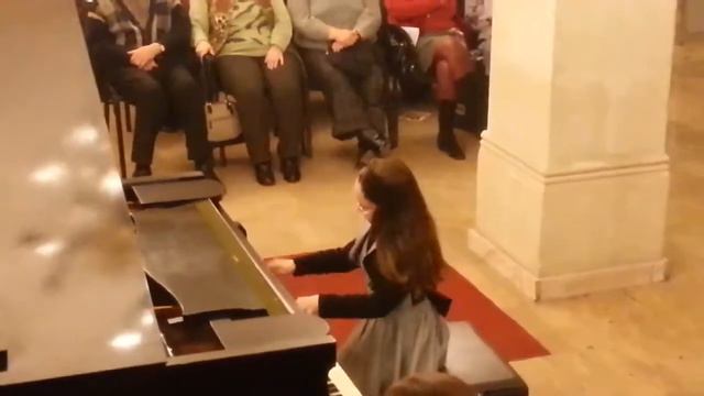 Bertini - Study ( no.6 from 24 studies) - performed by Erica Agnes Cadar, 9 years old смотреть онлайн
