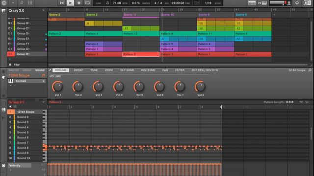 Instrumental called Crazy created with Method 1 - Kontakt 6 Drum Machine By Sound Yeti смотреть онлайн
