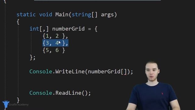 2d Arrays | C# | Tutorial 22 смотреть онлайн