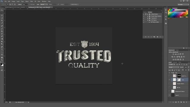 Using Textures in Adobe Photoshop Tutorial смотреть онлайн