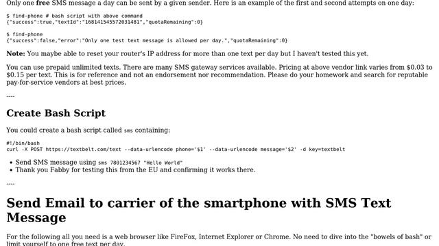 How can I sent SMS Mobile Text message from Bash? (3 Solutions!!) смотреть онлайн
