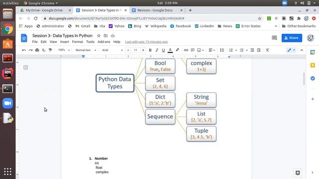 3.Data Types in Python смотреть онлайн